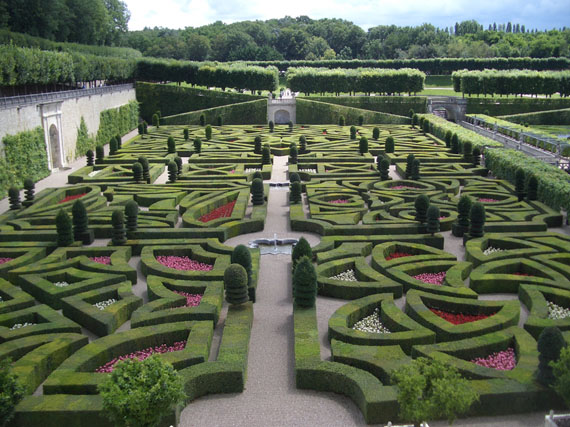 Jardines de Villandry: amor y geometra